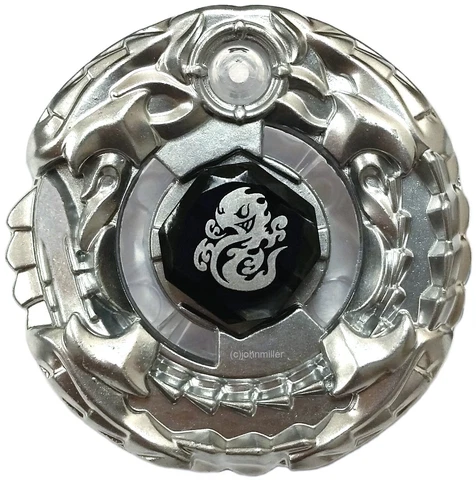 Takara Tomy Ninja Salamander / Saramanda Silver Zero-G Shogun Steel Beyblade Cover