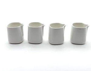 Delta Airlines White Ceramic Creame Cup, ALESSI FOR DELTA, 044207713, Pack of 4 - Picture 1 of 5