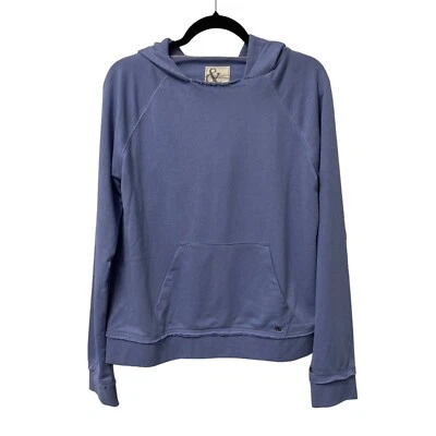 Ampersand Ave Sudadera con Capucha Periwinkle Promise Flecos Bolsillo Mujer XL NUEVA CON ETIQUETAS Foto 1 de 4