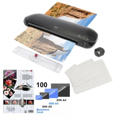 Das Neue Premium 4 in1 A3 Laminierset Olympia A330 Plus Trimmer Eckenrunder