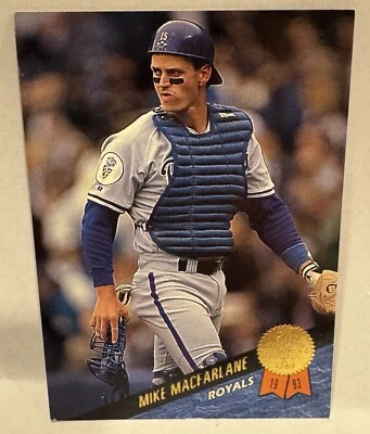 1993 Leaf - #422 Mike Macfarlane - Image 1 of 2