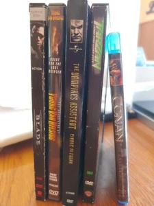 DVD Lot Of 5 Movies...vampires, Tarzan, Conan...1 Is A Blue ray action/adventure - Picture 1 of 1