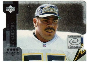 1998 UPPER DECK BLACK DIAMOND #PC9 JUNIOR SEAU PREMIUM CUT HORIZONTAL - Picture 1 of 1