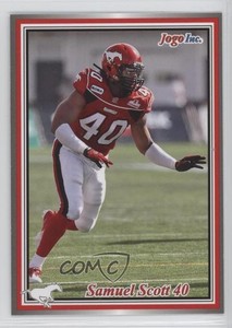 2011 Jogo CFL Sam Scott Samuel Scott #62 Rookie RC