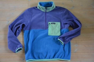 Patagonia Größe M Fleece Hoodie Pullover Lila mit blau STY26200SP23 - Bild 1 von 9