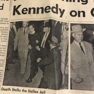 Original 25. November 1963 JFK Rubin schießt Oswald Südosten Missouri Zeitung - Bild 1 von 20