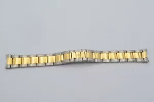 Movado Vintage Women Steel/Gold Bracelet 16mm Width Top Condition - Picture 1 of 2