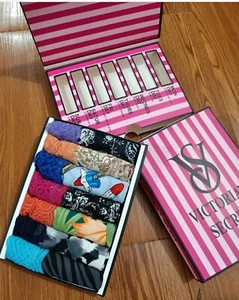 Victoria's Secret Panties, 7-Day Mystery Pack Bikini, Assorted Colors & Designs - Picture 1 of 3