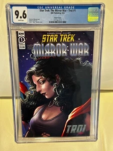 Star Trek: The Mirror War-Troi 1 CGC 9.8 Variant Cover B IDW NM/M - Picture 1 of 3