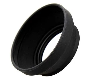 52mm HR-2 Rubber Lens Hood Shade for Nikon Nikkor 50mm f1.8D / F1.4D 58mm f/1.2 - Picture 1 of 4