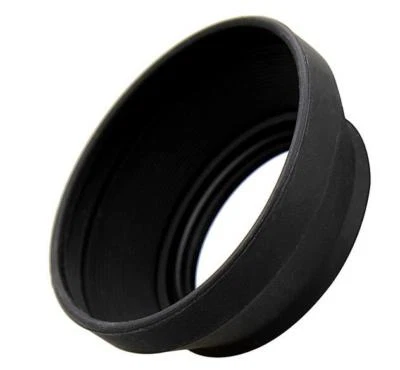 52mm HR-2 Rubber Lens Hood Shade for Nikon Nikkor 50mm f1.8D / F1.4D 58mm f/1.2 - Image 1 of 4