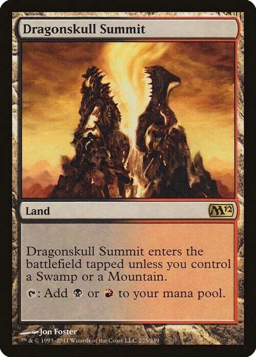 Magic The Gathering MTG DRAGONSKULL SUMMIT Magic 2012 (M12) NM Near Mint - Image 1 of 1