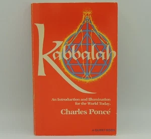 Kabbalah Introduction & Illumination World Today Charles Ponce 1986 Quest Bk PB - Imagen 1 de 13