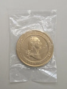1778-1878 George Washington Commander in Chief Valley Forge Centennial Medal - Picture 1 of 4