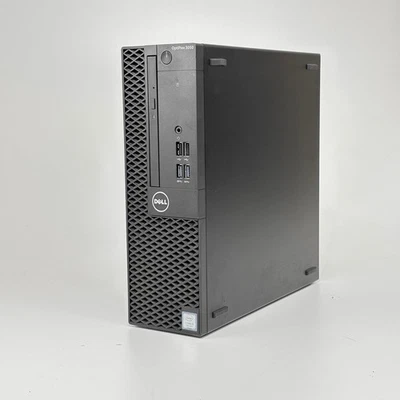 Dell OptiPlex 3050 SFF i5-7500 3.40GHz 8GB DDR4 Desktop Black - Image 1 of 4