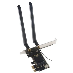 Laptop zu Desktop (PCIe x1) Wi-Fi Kartenkonverter für M.2 PCIe Netzwerkkarten - Bild 1 von 7