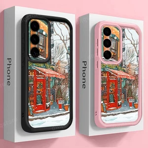 For Samusng S25 A17 A16 A56 S24 S23 A54 A36 Festive Gift Christmas Phone Case - Picture 1 of 18