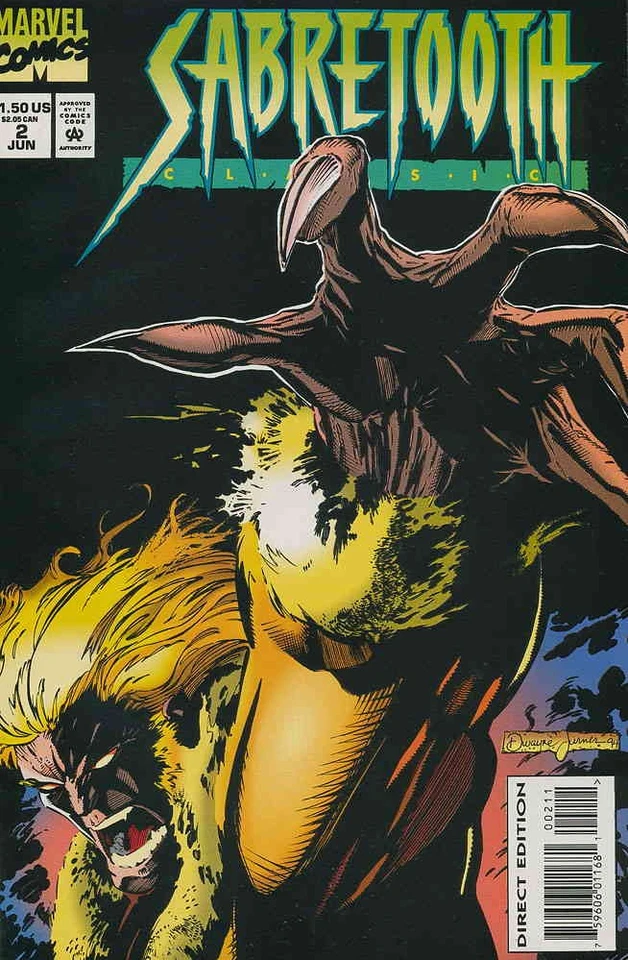 Sabretooth Classic #2 VF; Marvel | Power Man Iron Fist 78 Reprint - w/Bag+Board - Image 1 of 1