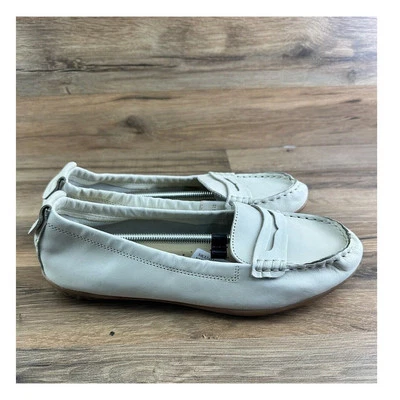 Hush Puppies  Women's sz 9.5MShoes Cora Loafer Flats Beige Comfort Round Toe Low - Image 1 of 4