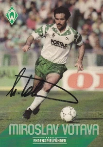 SV WERDER BREMEN: Mirco VOTAVA orig. Autogramm AK handsig. +LEGENDE+ - Picture 1 of 1