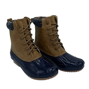 JUSTFAB Evi Duck Damenstiefel in Hellbraun Größe 6,5 - Bild 1 von 8
