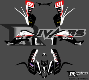 Graphics Kit for SUZUKI LTZ400 (2003-2008) Also Kawasaki KFX - Bild 1 von 1