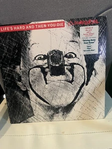 IT'S IMMATERIAL * LIFE IS HARD AND THEN YOU DIE  *  1987 *  PROMO LP - Picture 1 of 2