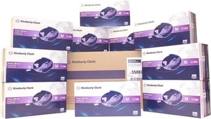 HALYARD Health Purple Nitrile Exam Gloves SIZE: Medium, 100/BX (Case of 10 Boxes - Picture 1 of 1