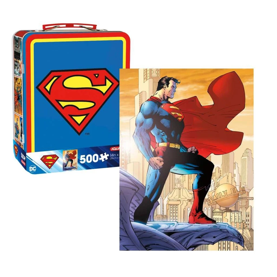 105332 DC SUPERMAN 500 piezas rompecabezas y divertido juego de caja Foto 1 de 1