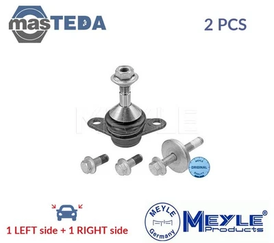 516 010 0002 SUSPENSION BALL JOINT PAIR FRONT LOWER MEYLE 2PCS NEW - Image 1 of 4