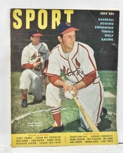 Sport Magazine September July 1950 Stan Musial St Louis Cardinals HOF Newsstand - Picture 1 of 3