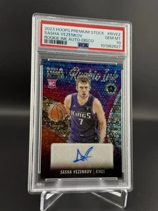 2023 Premium Stock - Rookie Ink Sasha Vezenkov Auto #RI-VEZ Disco Gem PSA 10 - Picture 1 of 2