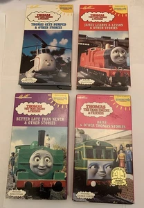 Thomas The Tank Engine & Friends VHS Lot Of 4 Bumped Lesson Late Daisy - Picture 1 of 14