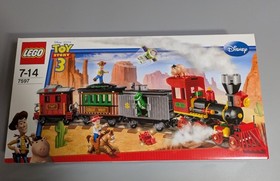 #7597 "Western Train Chase" Toy Story, 584 pieces