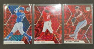 2021 panini mosaic baseball mosaic reactive red - Complete Your Set