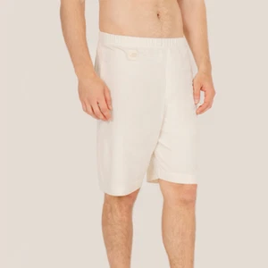 Pantalones cortos de pijama de algodón orgánico para hombre 100 % libres de químicos sin teñir color cultivado puro XL - Imagen 1 de 14
