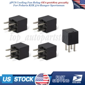 5PCS Cooling Fan Relay 4016819 4011283 For Polaris RZR 570 Ranger Sportsman 850 - Picture 1 of 10