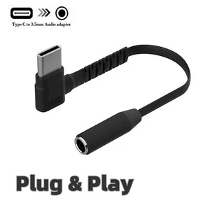 USB-C Type C to 3.5mm AUX Headphone Jack Adapter For iPhone 16 15 /Android Phone - Picture 1 of 14
