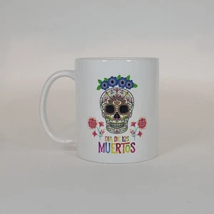 Day of the Dead / Dia De Los Muertos 11 oz tazza/tazza da caffè o tè - nuova con scatola - Foto 1 di 3