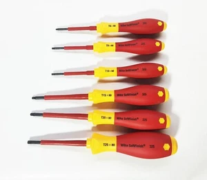 WIHA 325 6 PIECE INSULATED SOFTFINISH TORX SCREWDRIVER SET - Picture 1 of 2