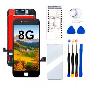 Wholesale For iPhone 8 SE 2 Plus LCD Display Touch Screen Digitizer Replacement - Picture 1 of 9
