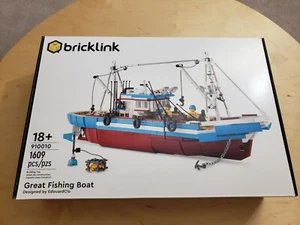 Lego 910010 Bricklink Designer Great Fishing Boat New Sealed Fast Shipping - Picture 1 of 7