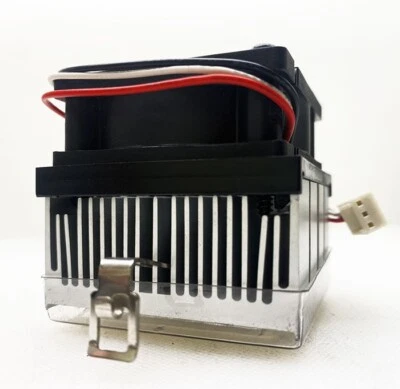 Cooler Master Pentium MMX AMD K5 K6 Cyrix P5 Socket 370 CPU Heatsink Fan (NEW) - Image 1 of 2
