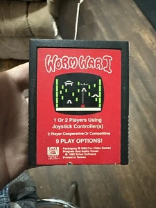 Atari 2600 Worm War I (Worm War 1) - GETESTET, NUR PATRONE SELTEN - Bild 1 von 6