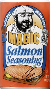 Chef Paul Prudhomme'S Magic Salmon Seasoning 7 Oz 3 Pack - Picture 1 of 2