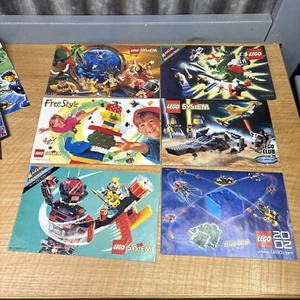 Lot Of Lego Club Booklets Order Forms Systems Direct Various Years Maniac - Picture 1 of 7