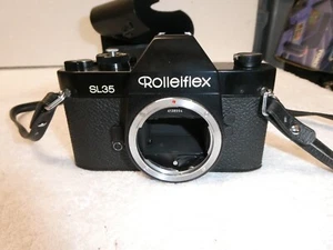 ROLLEIFLEX SL-35 Spiegelreflex Kamera Body in Schwarz , guter Zustand, 24654 - Bild 1 von 11