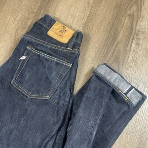 Syoaiya PBJ X Blue In Green Japanese Selvedge Denim Jeans Size 28 Skinny Slim - Picture 1 of 17