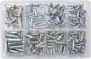 BROCHES CLEVIS LINK CHARNIÈRE BROCHE COTTER SPLIT R CLIP CLIPS QTY 200 AT29 - Photo 1/1