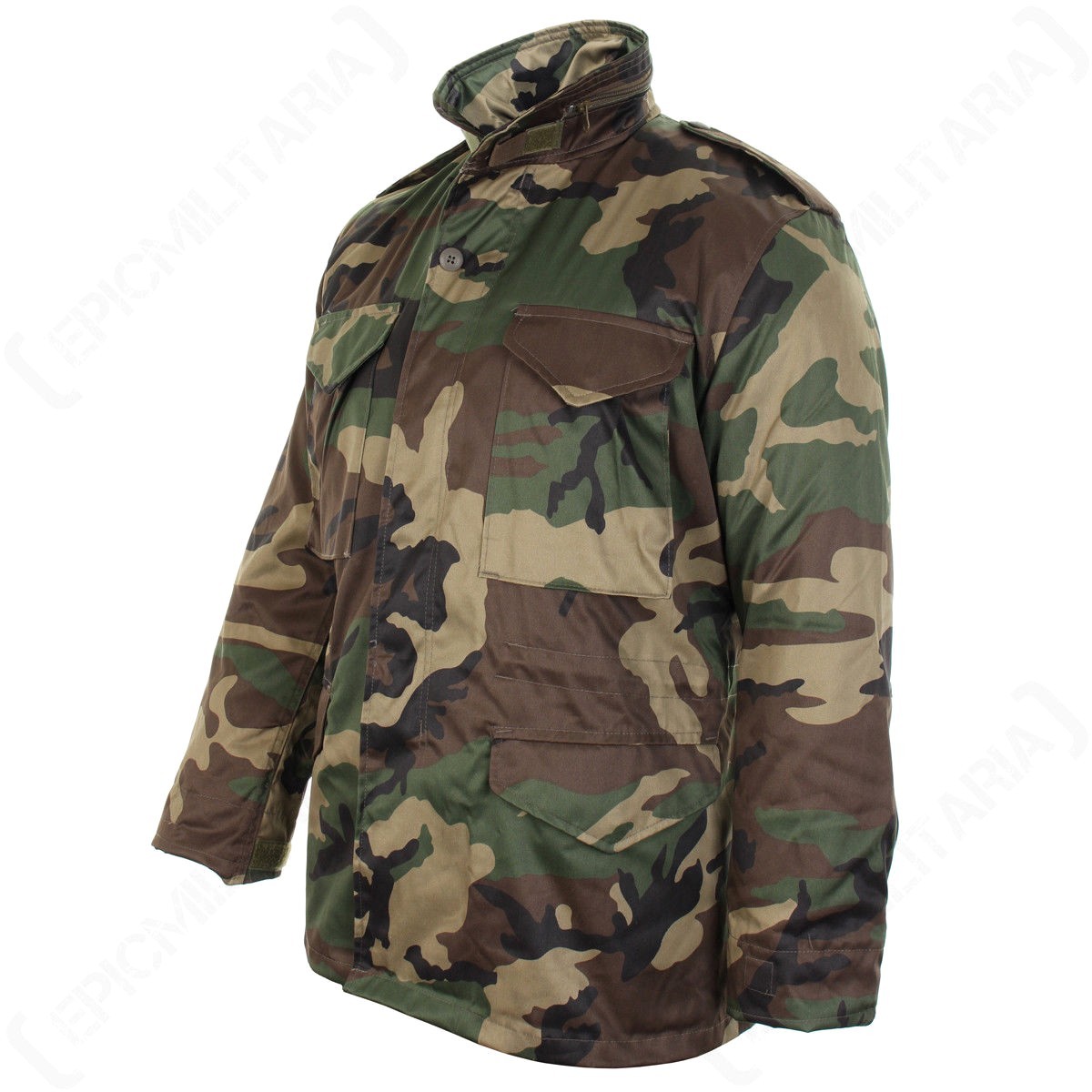 Woodland Camouflage M65 Field Jacket 